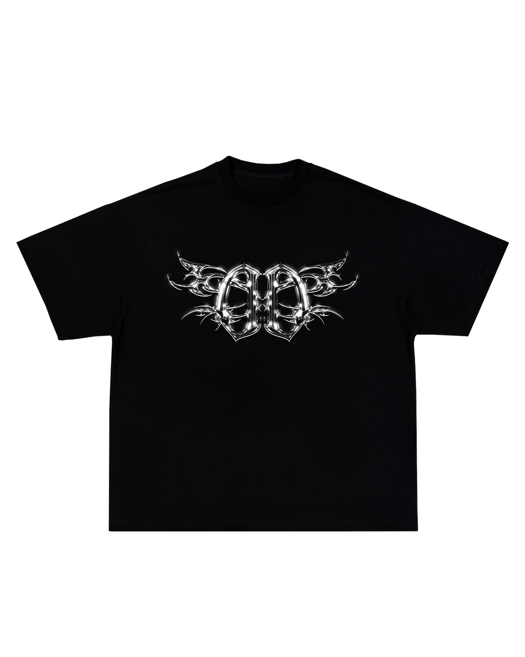 "Metallic Black" Defy Doubts Brand Tee
