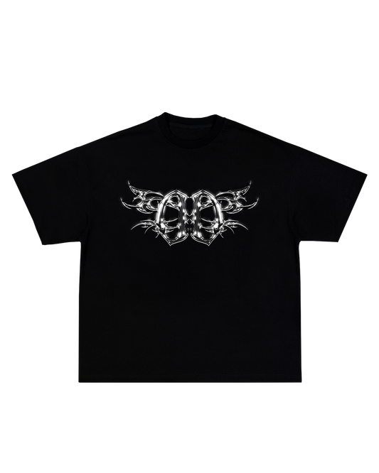 "Metallic Black" Defy Doubts Brand Tee