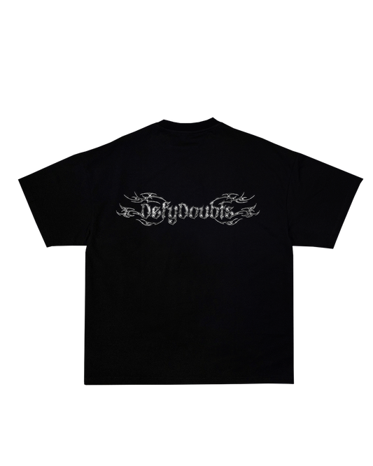 "Metallic Black" Defy Doubts Brand Tee
